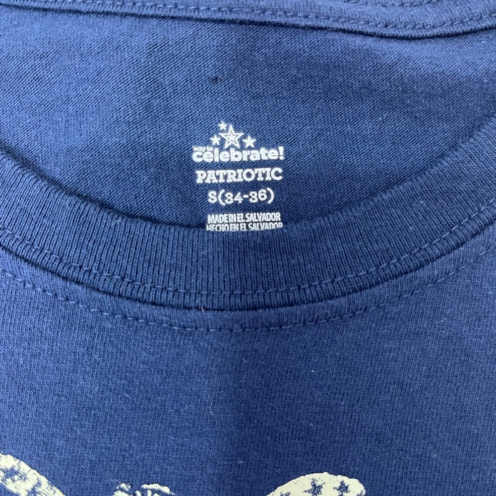 Freedom Rider Navy Muscle Tee - Picture 4 of 4